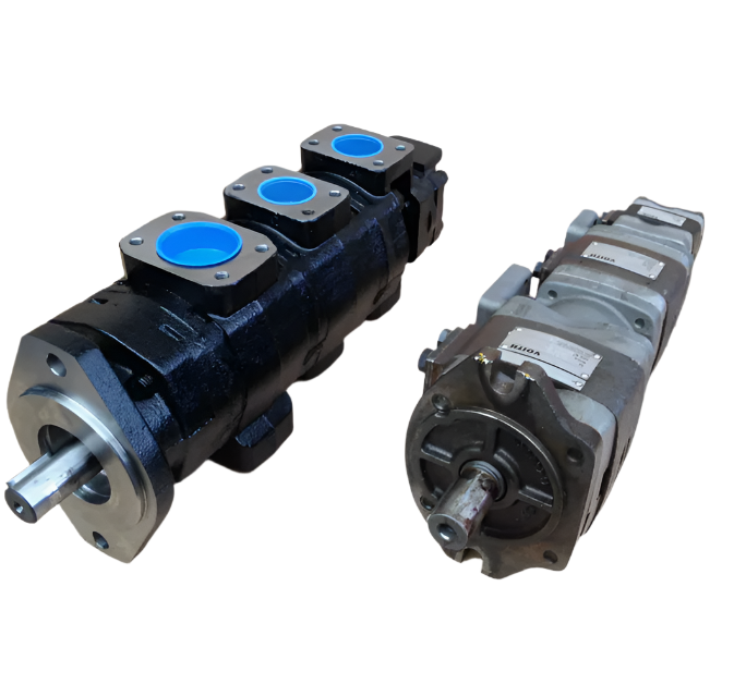 Parker/Voith Replacement Triple hydraulic pump for Klemm Drill rig