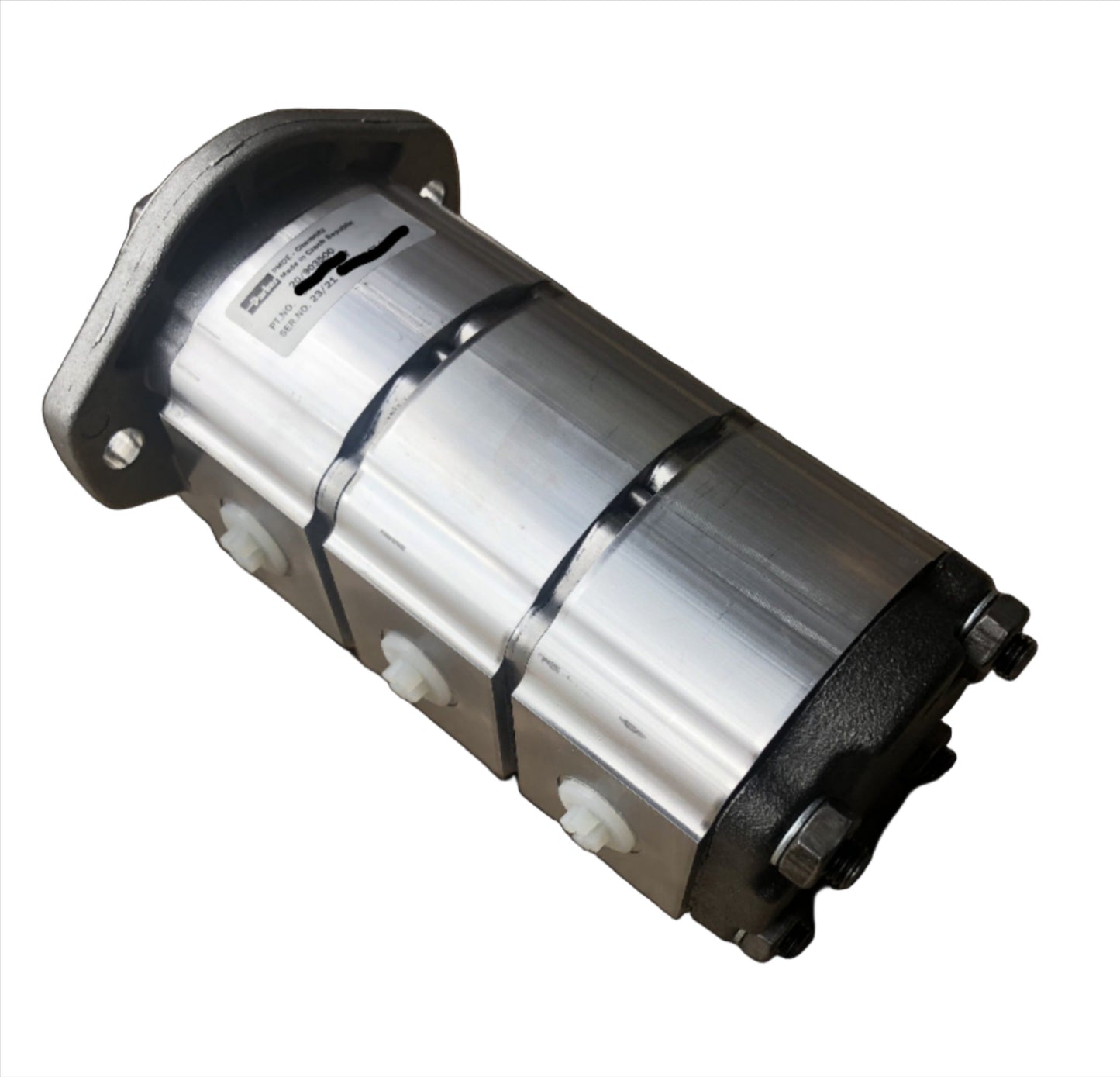 20/903500 Genuine Parker / JCB Triple Hydraulic Pump 4.5 + 6 + 6 CC/REV - Unwin Hydraulic Engineering