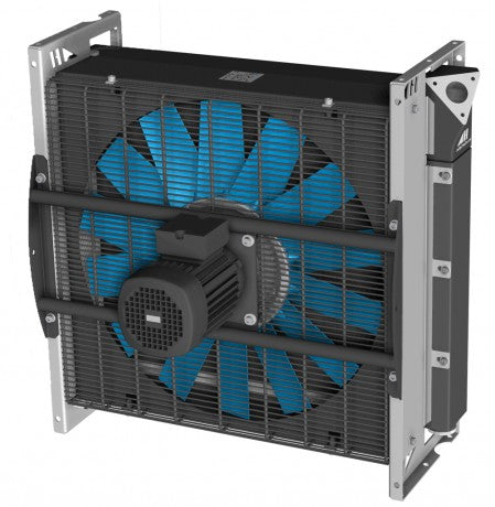 ASA0367 AC Oil Air Blast Oil Cooler ASA0367AA47L Low Noise Version - Unwin Hydraulic Engineering