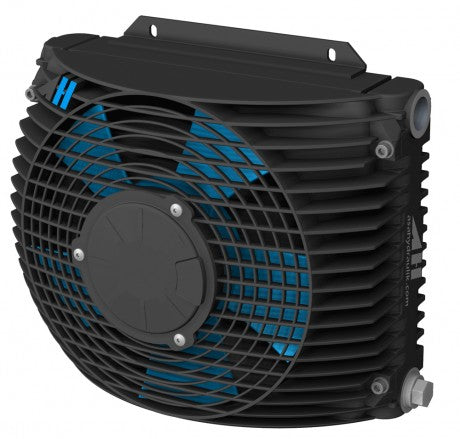 LL06 L DC Oil Air Blast Oil Cooler ASATT06GD03 12 Volt DC - Unwin Hydraulic Engineering