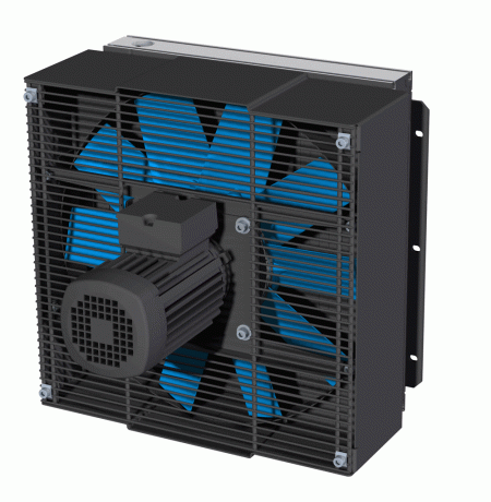 TT 16 rail AC Oil Air Blast Oil Cooler TT16RA44 - Unwin Hydraulic Engineering