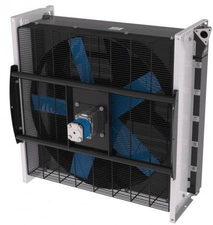 ASA0727 Hydraulic motor Air Blast Oil Cooler ASA0727AH11 5.5KW - Unwin Hydraulic Engineering